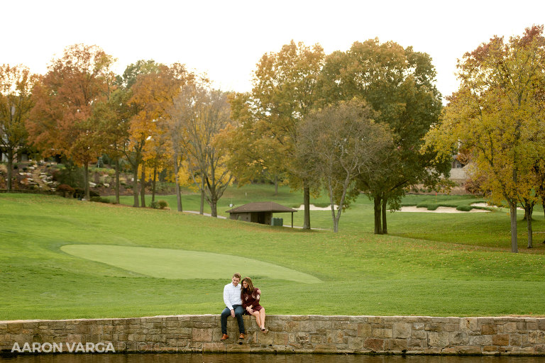 14 st clair country club lake engagement 1(pp w768 h512) - Katie + Michael | St. Clair Country Club and Peters Lake Park Engagement