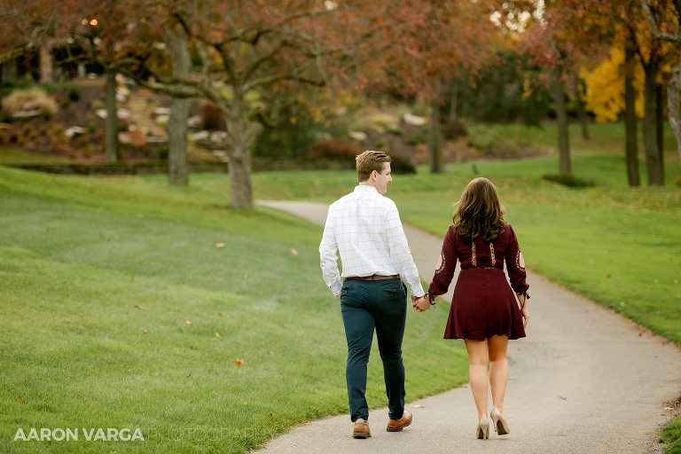 16 fall engagement at st clair country club 1(pp w768 h512) - Katie + Michael | St. Clair Country Club and Peters Lake Park Engagement
