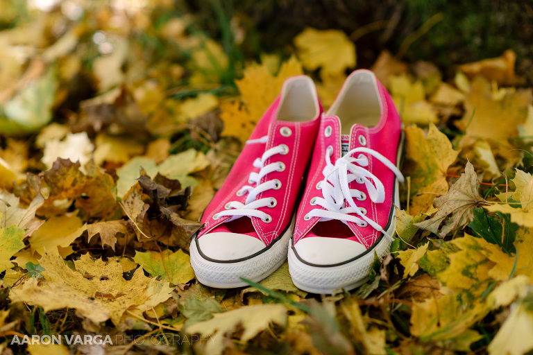 04 pink chucks wedding shoes(pp w768 h512) - Lindsey + Sean | Syria Shrine Wedding Photos