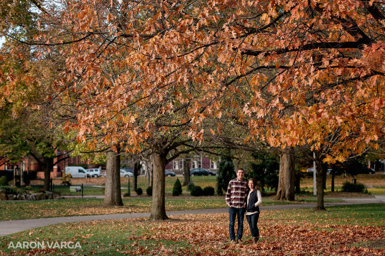 07 north side engagement fall west park(pp w768 h512) - Kelly + John | West Park and North Shore Engagement Photos