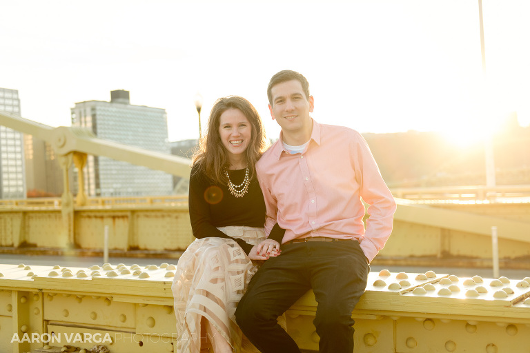 20 roberto clemente bridge north shore engagement(pp w768 h512) - Kelly + John | West Park and North Shore Engagement Photos