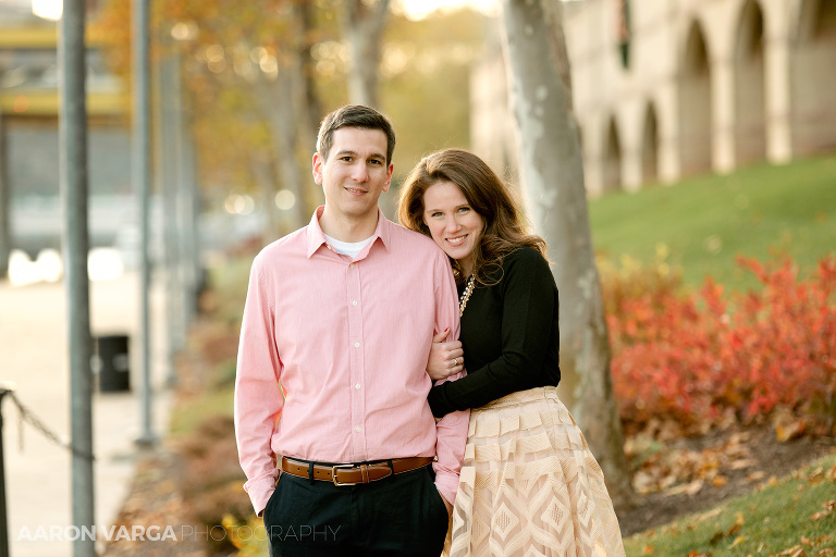 28 engagement photos at pnc park(pp w768 h512) - Kelly + John | West Park and North Shore Engagement Photos