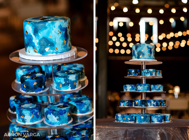02 blue custom wedding cake(pp w768 h569) - Best of 2016: Cakes