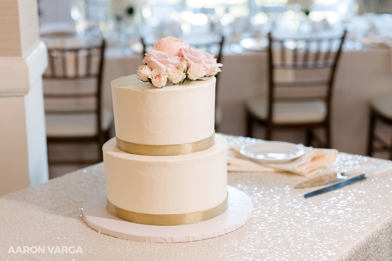16 gold ribbon wedding cake(pp w768 h512) - Best of 2016: Cakes