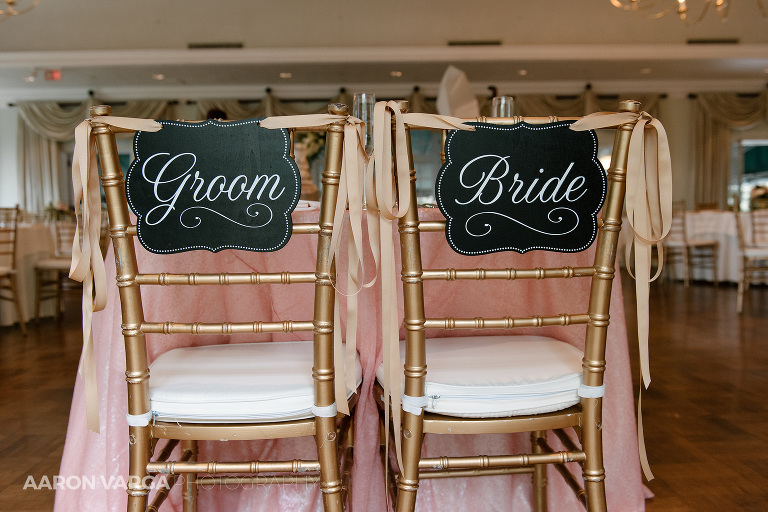 09 bride groom sweetheart table chair signs(pp w768 h512) - Best of 2016: Receptions and Details