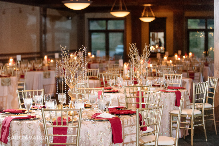 48 fall wedding red table linens(pp w768 h512) - Best of 2016: Receptions and Details
