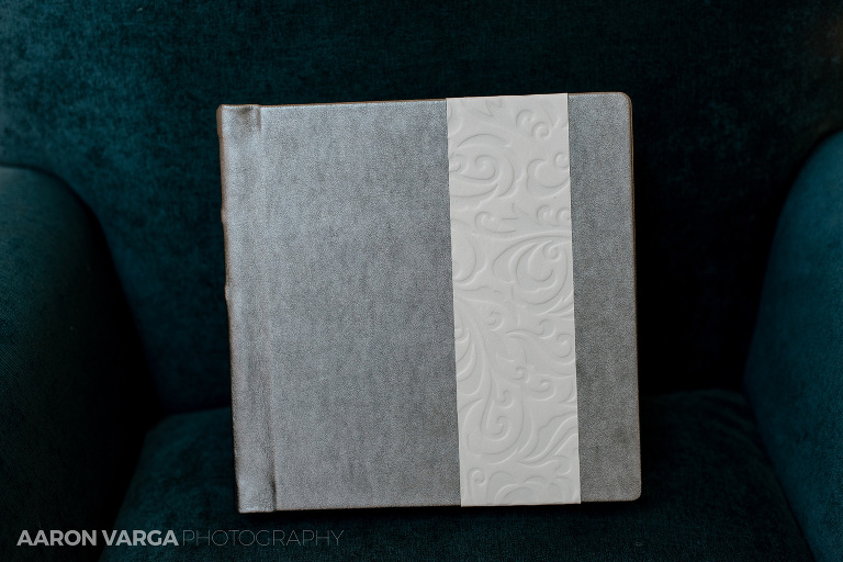 06 saturday night special wedding album(pp w768 h512) - Silver and White Leather Wedding Album | Heinz History Center Wedding