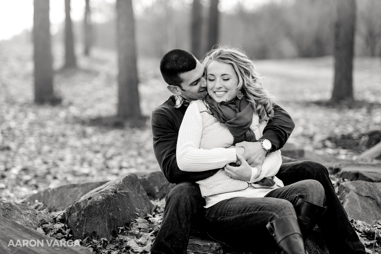 08 washingtons landing sunset engagement winter(pp w768 h512) - Cayla + Sam (Part II) | Washington's Landing Winter Engagement Photos