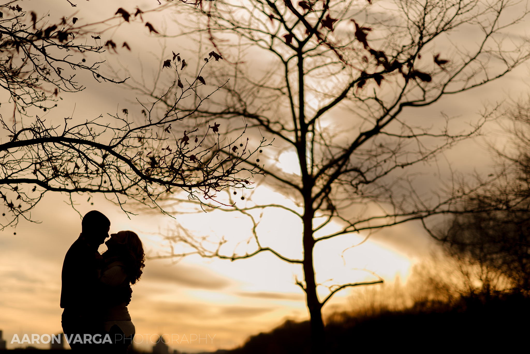 20 washingtons landing sunset engagement - Cayla + Sam (Part II) | Washington's Landing Winter Engagement Photos