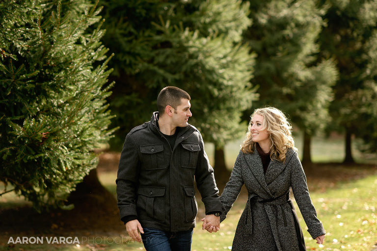 15 pine trees winter engagement photos(pp w768 h512) - Cayla + Sam | Hartwood Acres Winter Engagement Photos