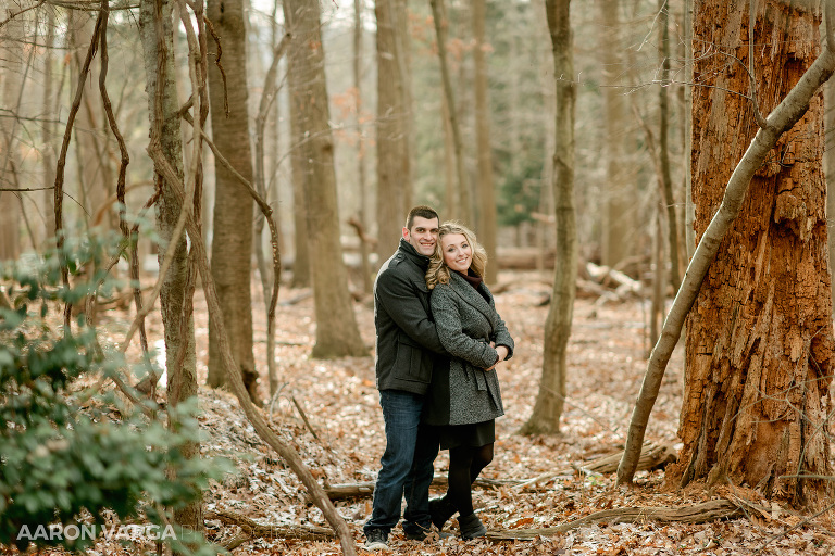 17 woods engagement photos(pp w768 h512) - Cayla + Sam | Hartwood Acres Winter Engagement Photos