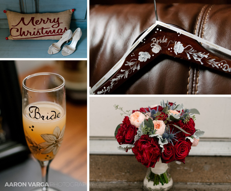 05 winter wedding details(pp w768 h634) - Colleen + Zack | Winter Wedding at Pittsburgh Golf Club