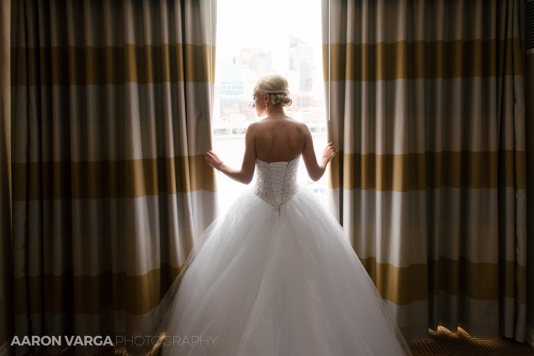 09 window light bride portrait(pp w768 h512) - Kaitlyn + Tom | Heinz Chapel and Sheraton Station Square Wedding Photos