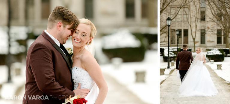25 freezing cold wedding winter(pp w768 h350) - Kaitlyn + Tom | Heinz Chapel and Sheraton Station Square Wedding Photos