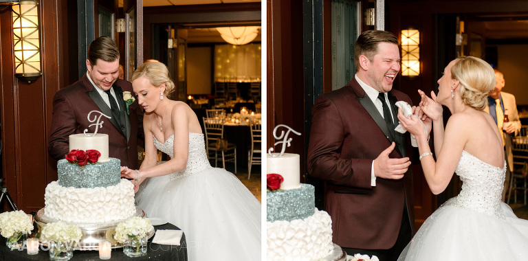 47 sheraton station square wedding cake(pp w768 h380) - Kaitlyn + Tom | Heinz Chapel and Sheraton Station Square Wedding Photos