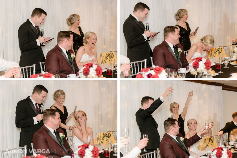 49 sheration station square wedding toasts(pp w768 h514) - Kaitlyn + Tom | Heinz Chapel and Sheraton Station Square Wedding Photos