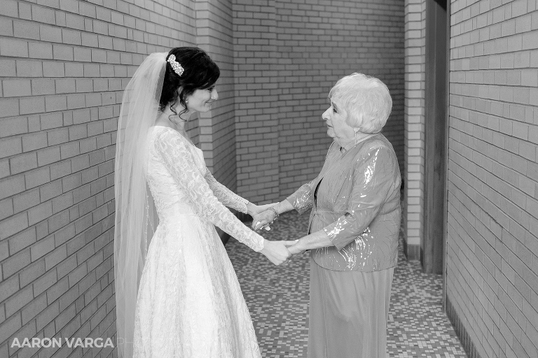 first look with grandma at wedding(pp w768 h512) - Allison + Mike | South Park and Meadows Casino Wedding Photos