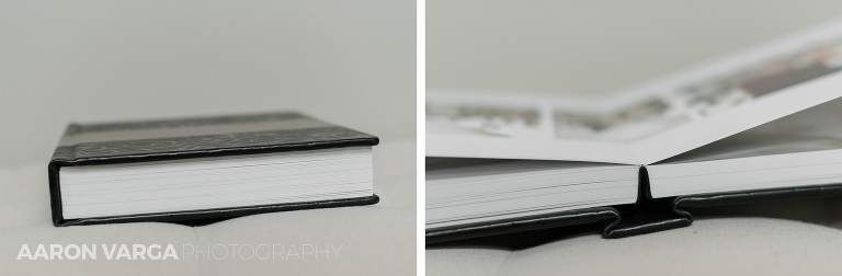 black gray wedding album(pp w768 h252) - Silver and White Leather Wedding Album | Sheraton Station Square Wedding