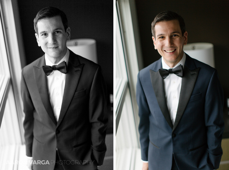 08 groom window light(pp w768 h570) - Kelly + John | J. Verno Studios Wedding