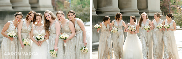 15 blush champagne bridesmaid dresses(pp w768 h250) - Kelly + John | J. Verno Studios Wedding