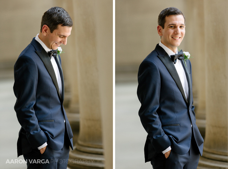 17 groom blue tux wedding(pp w768 h570) - Kelly + John | J. Verno Studios Wedding