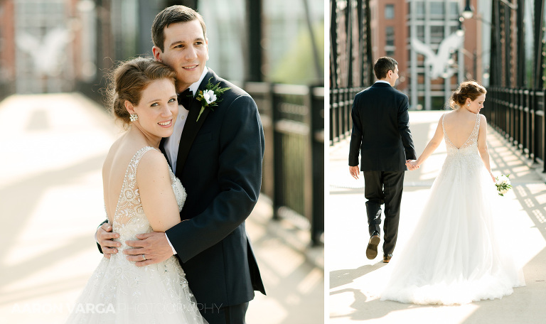 31 wedding photos on hot metal bridge(pp w768 h456) - Kelly + John | J. Verno Studios Wedding