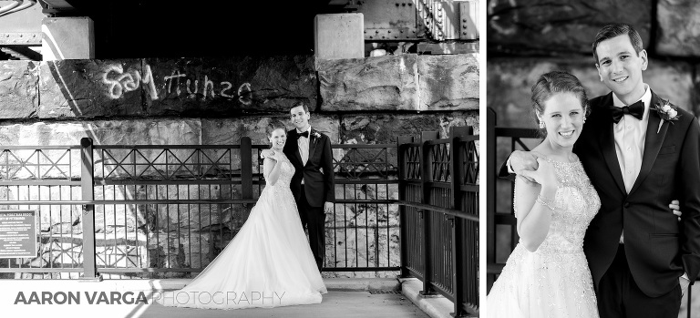 35 wedding photos under hot metal bridge(pp w768 h349) - Kelly + John | J. Verno Studios Wedding