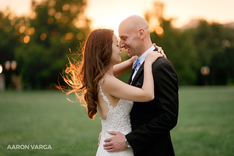 Schenley Park Wedding Sunset(pp w768 h512) - Sneak Peek! Irene + Scott | Phipps Conservatory Wedding Photos