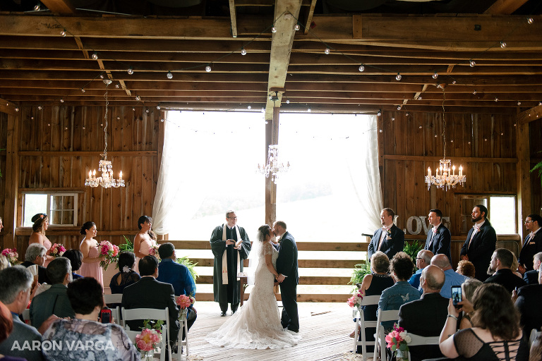 14 shady elms ceremony barn spring(pp w768 h512) - Iona + Eric | Shady Elms Farm Wedding Photos