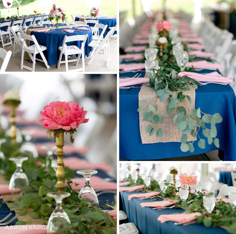 32 shady elms wedding reception details(pp w768 h763) - Iona + Eric | Shady Elms Farm Wedding Photos