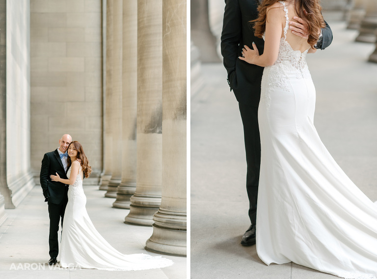 04 wedding photos in oakland(pp w768 h570) - Irene + Scott | University of Pittsburgh and Phipps Conservatory Wedding Photos