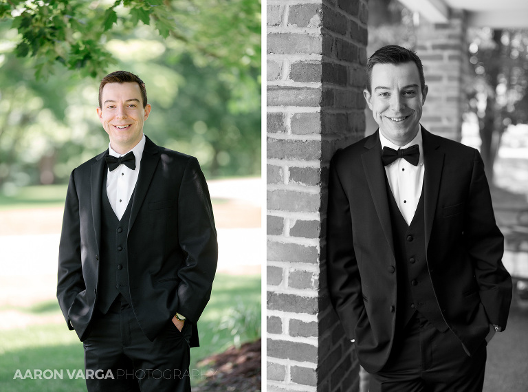 11 groom wedding photo(pp w768 h570) - Annie + Jeff | The Pennsylvanian Wedding Photos