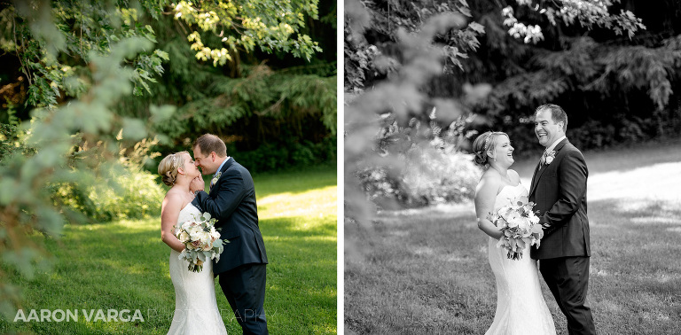 31 shady elms bride groom laughing(pp w768 h378) - Stacy + Jeff | Shady Elms Farm Wedding Photos