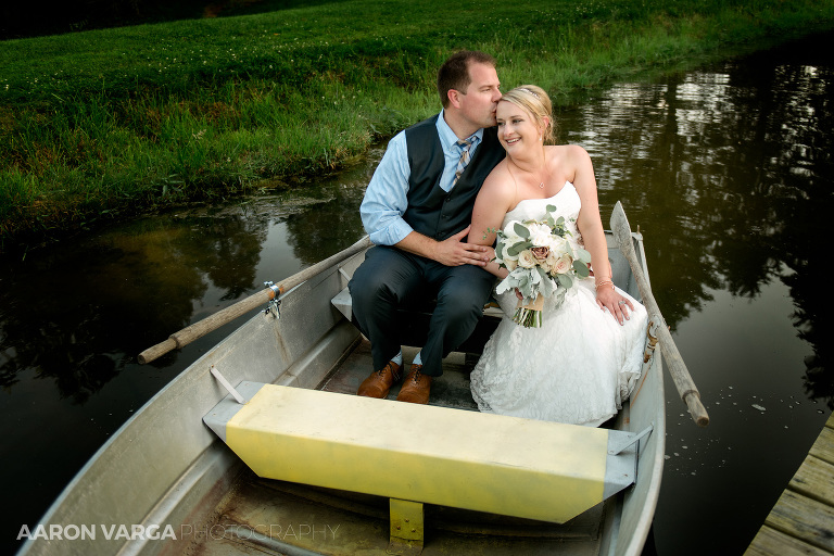 45 shady elms farm wedding boat photo(pp w768 h512) - Stacy + Jeff | Shady Elms Farm Wedding Photos