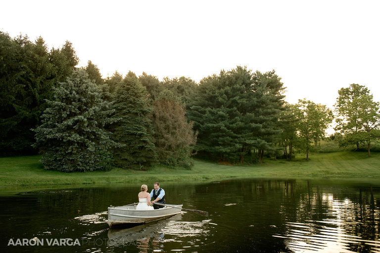 46 wedding photos in a boat(pp w768 h512) - Stacy + Jeff | Shady Elms Farm Wedding Photos