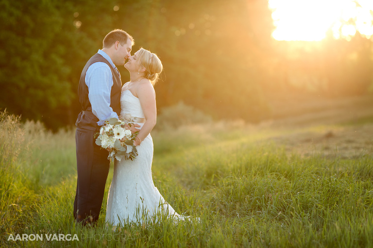 53 shady elms far wedding sunset(pp w768 h511) - Stacy + Jeff | Shady Elms Farm Wedding Photos