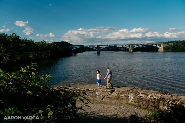 04 washingtons landing engagement photos(pp w768 h512) - Katie + Ben | Washington's Landing and Mellon Park Engagement Photos