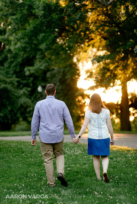 29 mellon park sunset engagement(pp w480 h718) - Katie + Ben | Washington's Landing and Mellon Park Engagement Photos