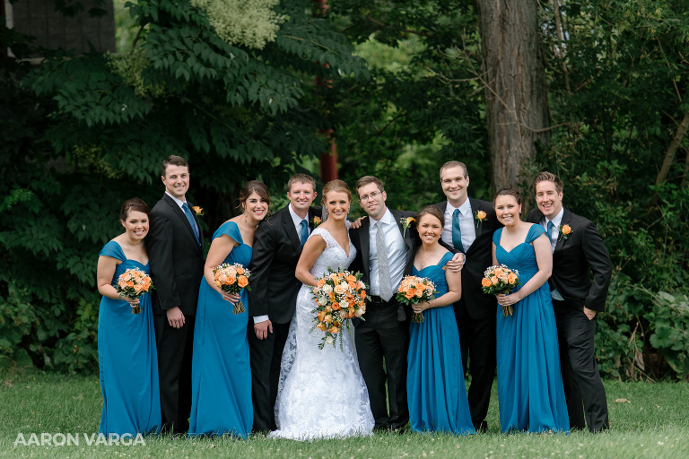 18 grandview park bridal party(pp w768 h512) - Melissa + Dan | South Hills Country Club Wedding Photos
