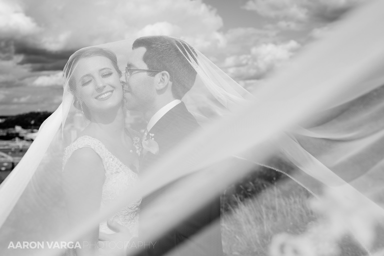 38 bride under long veil wedding(pp w768 h512) - Melissa + Dan | South Hills Country Club Wedding Photos