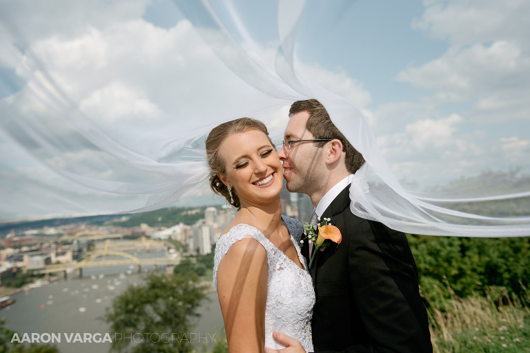 39 bride under long veil wedding photos(pp w768 h512) - Melissa + Dan | South Hills Country Club Wedding Photos