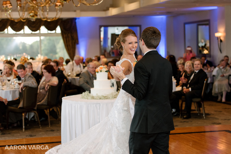 53 first dance at south hills country club(pp w768 h512) - Melissa + Dan | South Hills Country Club Wedding Photos