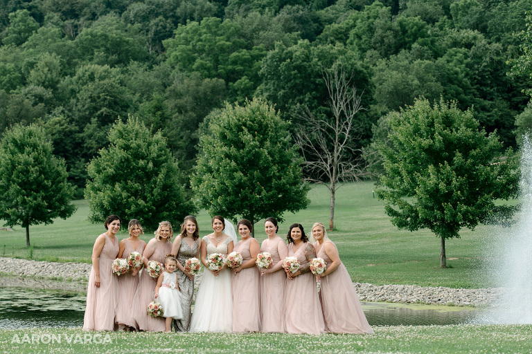 20 bridesmaids at club at shadow lakes wedding(pp w768 h512) - Amanda + Keith | The Club at Shadow Lakes Wedding Photos