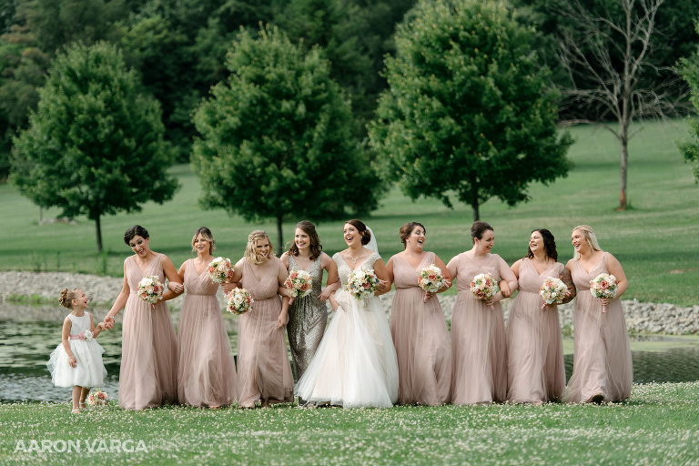 23 pink blush bridesmaid dresses(pp w768 h512) - Amanda + Keith | The Club at Shadow Lakes Wedding Photos