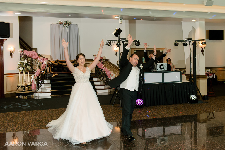41 club at shadow lakes wedding reception entrance(pp w768 h512) - Amanda + Keith | The Club at Shadow Lakes Wedding Photos