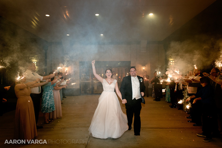 56 club at shadow lakes wedding sparkler exit(pp w768 h512) - Amanda + Keith | The Club at Shadow Lakes Wedding Photos