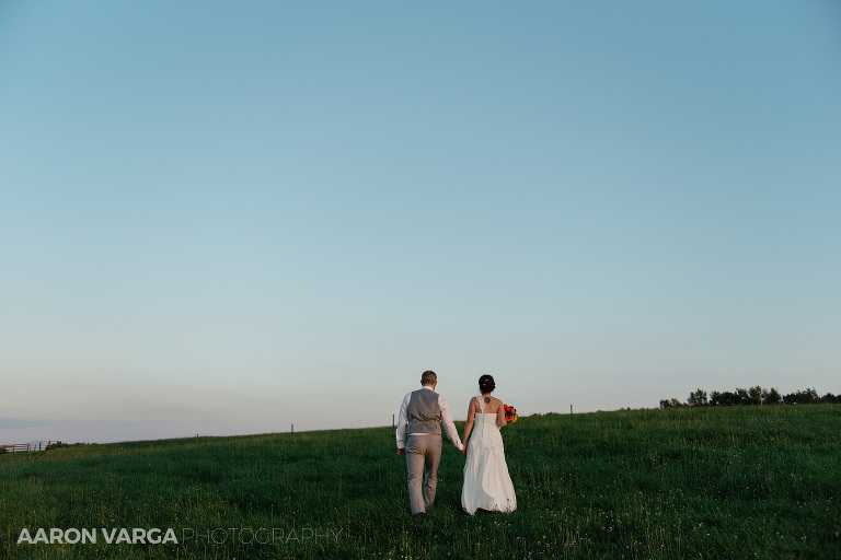 48 farm wedding sunset photos(pp w768 h512) - Bridget + Chris | Armstrong Farms Wedding Photos
