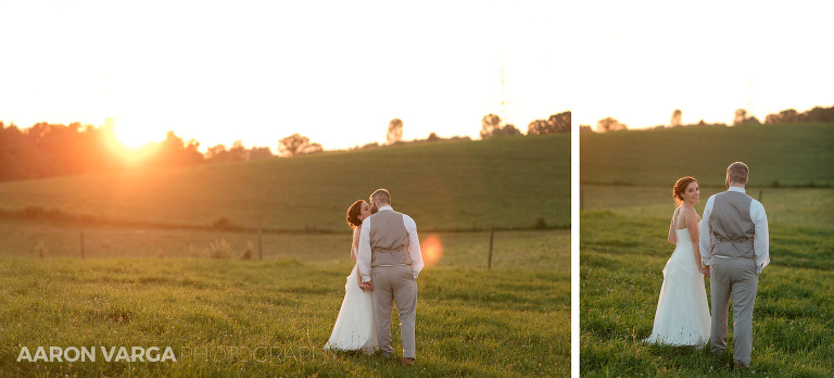 53 sunset on a farm wedding(pp w768 h348) - Bridget + Chris | Armstrong Farms Wedding Photos