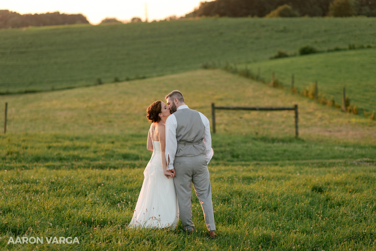54 farm barn wedding at sunset(pp w768 h512) - Bridget + Chris | Armstrong Farms Wedding Photos