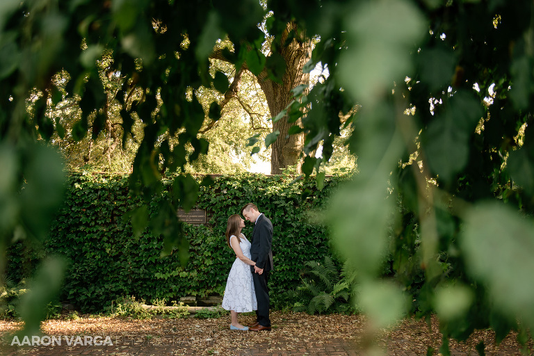 11 mellon park garden engagement photos(pp w768 h512) - Beth + Luke | Mellon Park and Hot Metal Bridge Engagement Photos
